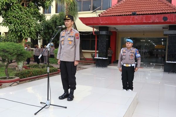 Pimpin Apel Perdana Sebagai Waka Polda Sumut, Brigjen Pol Jawari Minta Personel Terus Berbuat Baik