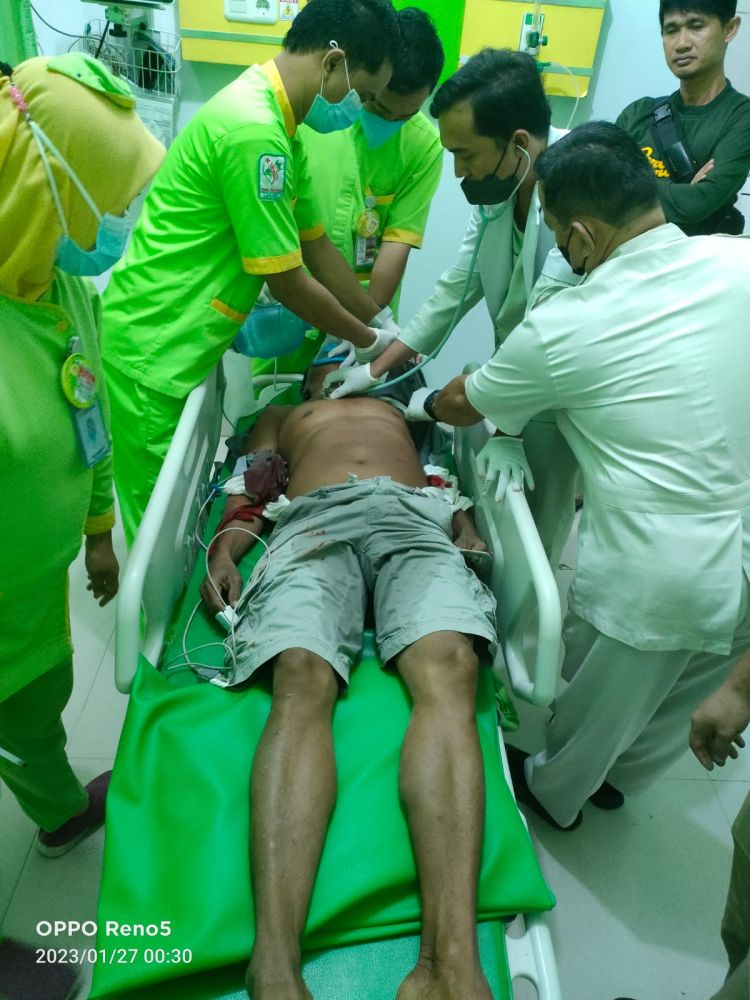 Lewat Basilam, Dor! Mantan Anggota  DPRD Langkat Roboh Lalu Tewas