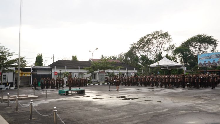 Apel Pagi, Asbin Sampaikan Bahwa Administrasi Kepegawaian Sudah Serba Digital