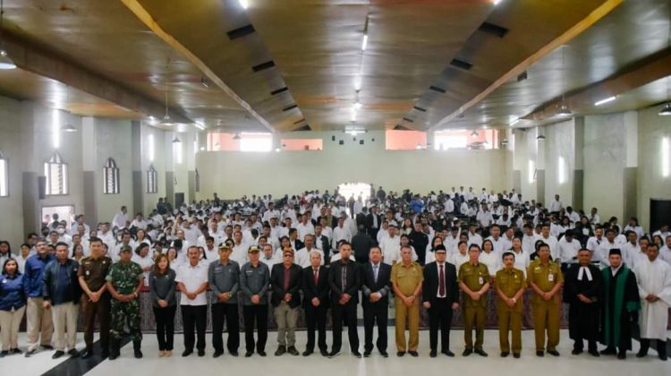 Pelantikan PPS, Bupati Humbahas: Jangan Tunduk Pada Tekanan dari Pihak Manapun