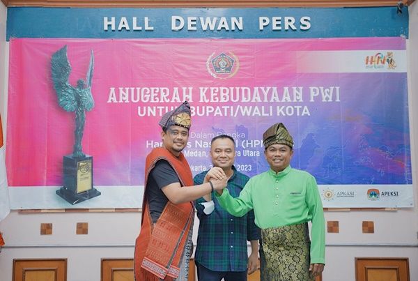 Bobby Nasution Diganjar Anugerah Kebudayaan 2023
