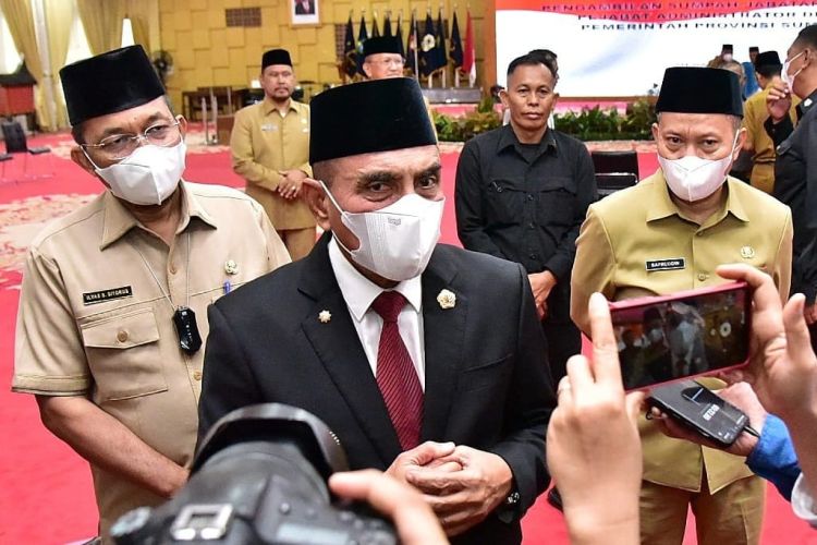 Gubsu Minta OPD Perkuat Penyebaran Informasi Pembangunan