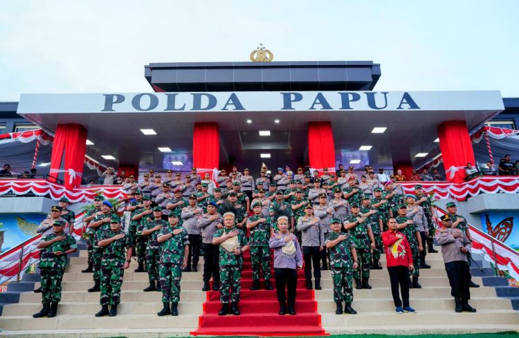 Polda Papua Baru Diresmikan, Ini Kata Kapolri