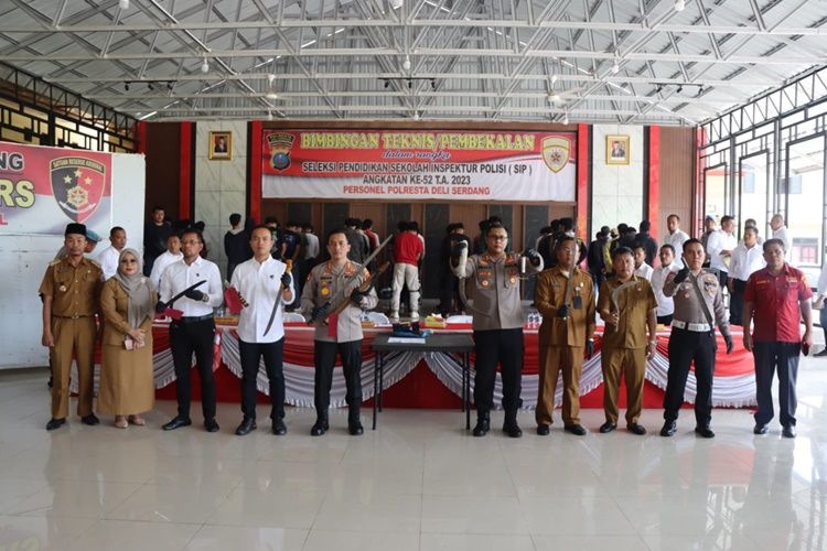 58 Remaja Terlibat Komplotan Geng Motor Diciduk Polresta Deliserdang