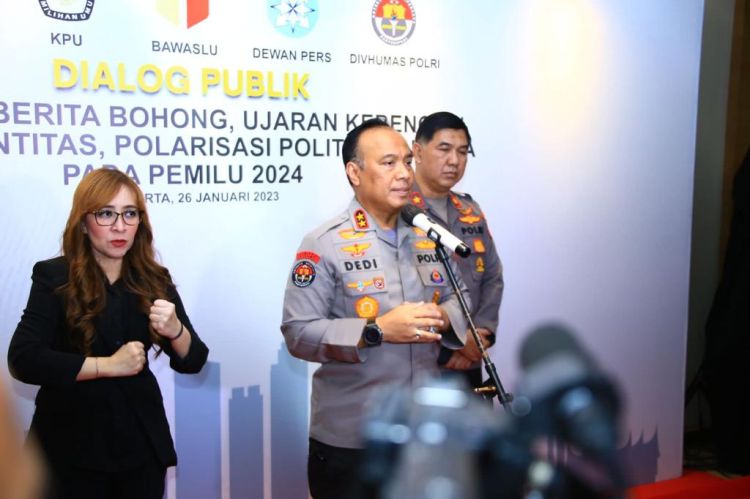 Polri Gelar Dialog Publik Jelang Pemilu 2024, Generasi Milenial Beri Apresiasi