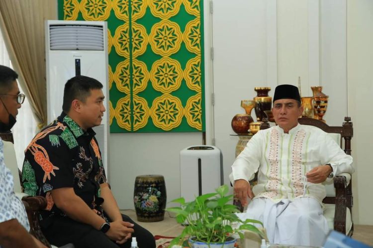 Bupati Labura Minta ke Gubsu Perbaiki Benteng Kilang Samin