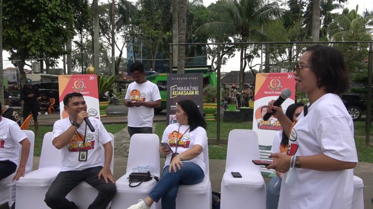 Kejati Sumut Gelar "Sobat Bertanya Om Jak Menjawab" Dibanjiri Banyak Pertanyaan