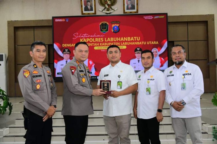 Soal Kamtibmas, Bupati Labura Apresiasi Kapolres Labuhanbatu