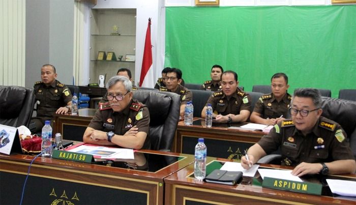 Kejati Sumut Juara II Nasional Hasil Penilaian CMS Bidang Pidum