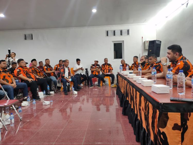 Rahmaddian Shah Serahkan Berkas Pendaftaran Calon Ketua MPC PP Kota Medan Periode 2023-2027