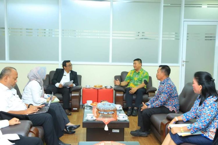 Bupati Labura Kunker Ke Kementerian Perpustakaan Nasional