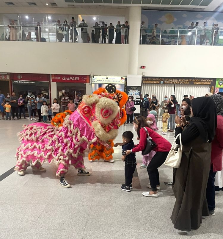 Selama Libur Imlek, Puluhan Ribu Penumpang Padati Bandar Udara Kualanamu