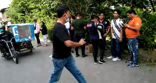 Warga Kelurahan Hamdan Heboh Temuan Mayat Bayi Tersangkut di Sungai Deli