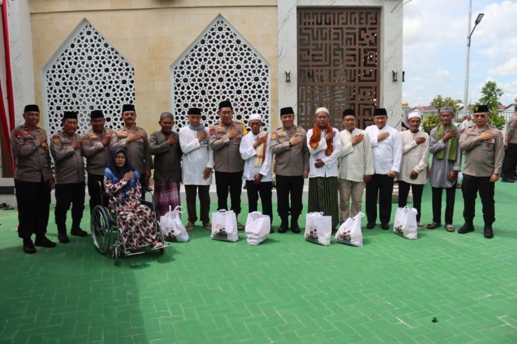 Resmikan Masjid Natabel Jannah di Palangka, As SDM Kapolri Teringat Pesan Orang Tua : Tolong Dimakmurkan