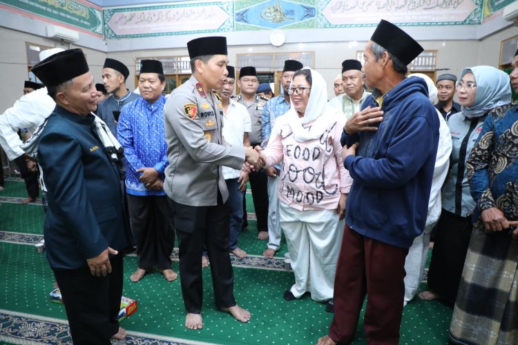 Safari Subuh Wakapolda Sumut : Angka Kejahatan Menurun