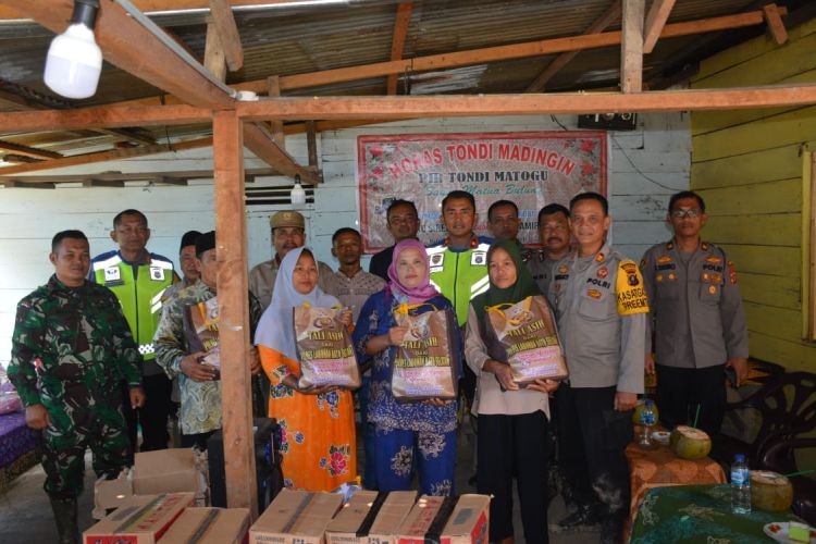 Kapolres Labusel Kunjungi Perbatasan Deteksi Guankamtibmas Jelang Pemilu 2024