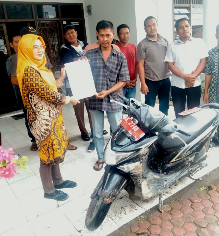 Warga Sei Dua Hulu Amankan Kendaraan Dinas Pemko Tanjung Balai