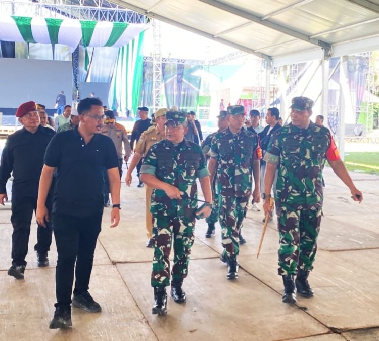 Wapres Bakal Kunker ke Tapteng, Pangdam I/BB Cek Langsung Pengamanan