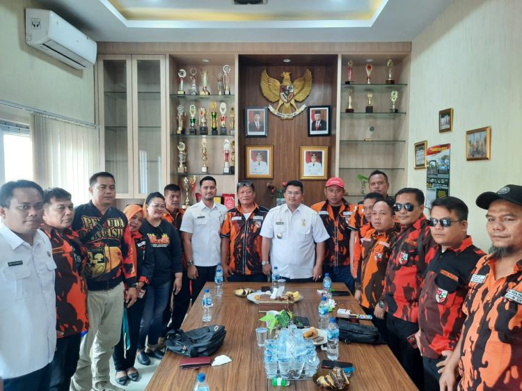 PAC Pemuda Pancasila Medan Denai Audensi Ke Muspika Kecamatan