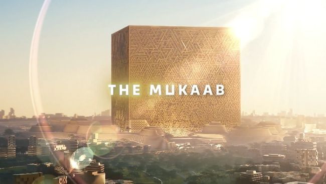 Arab Saudi Bangun Gedung Raksasa Mirip 'Ka'bah Baru' di Riyadh