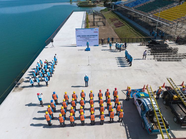 Infrastruktur Kelistrikan Telah Rampung, PLN Siap Sukseskan Pergelaran F1 Powerboat