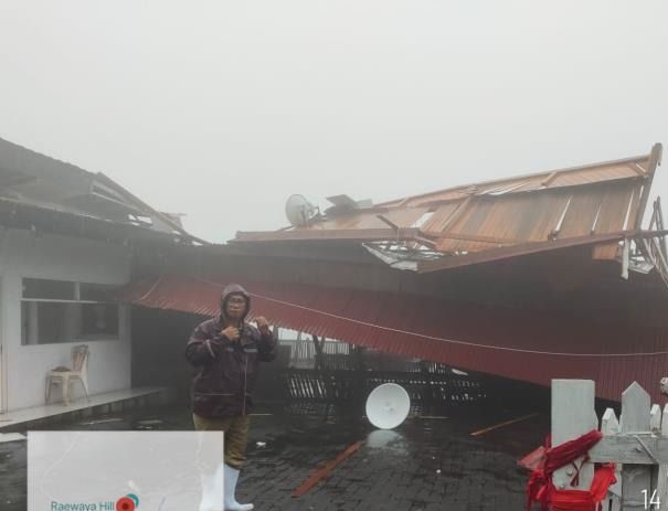 Angin Puting Beliung Terjang 5 Kecamatan di Minahasa Utara, Satu Orang Terluka