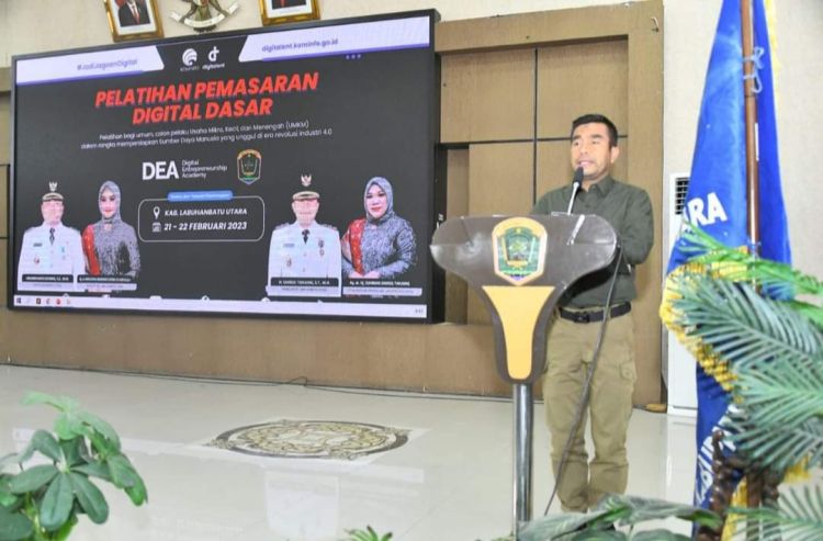 Pelaku UMKM Labura Dapat Pelatihan Pemasaran Digital