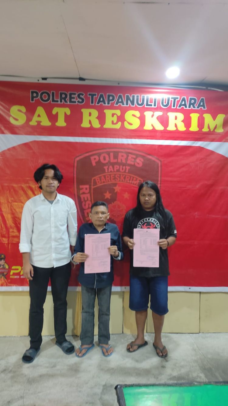Polres Taput Ringkus  Dua Penulis Togel,  Bandarnya Masih Diburu