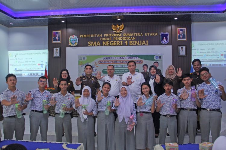 Program Jaksa Masuk Sekolah, Pelajar Dihimbau Jauhi Narkoba dan Kendalikan Jari Sebelum Share ke Medsos