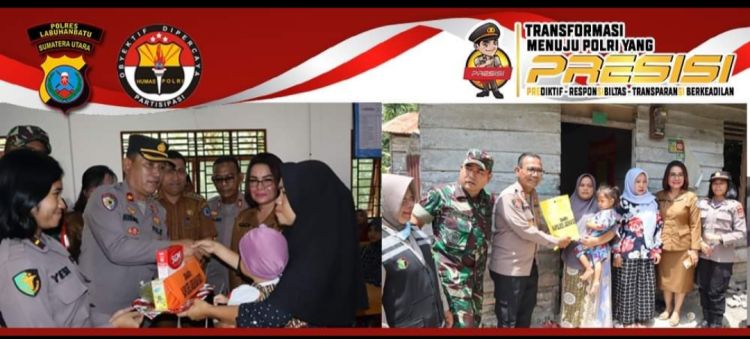 Polres Labuhanbatu Peduli Gizi dan Stunting