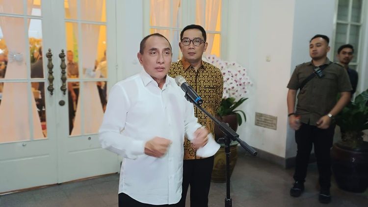 Kata Ridwan Kamil, Edy Rahmayadi Cocok Jadi Presiden: Sudah Putih-putih ,Ada Kerut-kerutnya