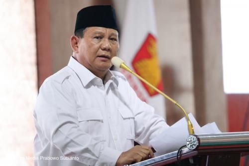 Prabowo Soal Sosok Cawapres:  Saya Pun Belum Tahu