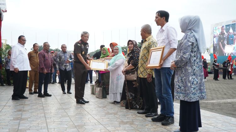 Kajati Sumut Idianto Hadiri Pembukaan Pameran Hari Pers Nasional 2023