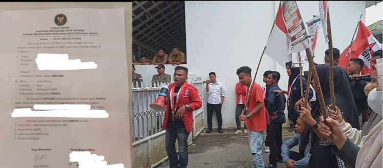 Seabrek Masalah, KPU Labuhanbatu Didemo Lalu Dilapor ke Polisi dan DKPP RI