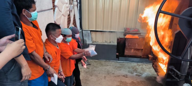 Punya Insinerator Sendiri, Bareskrim Langsung Musnahkan Seluruh Narkoba