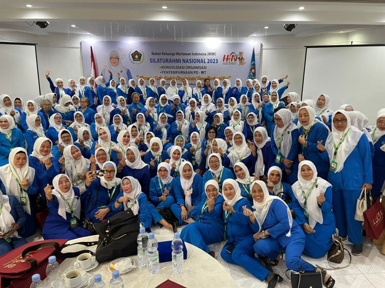 Silaturahmi Nasional IKWI se Indonesia Rangkaian HPN 2023 Sukses