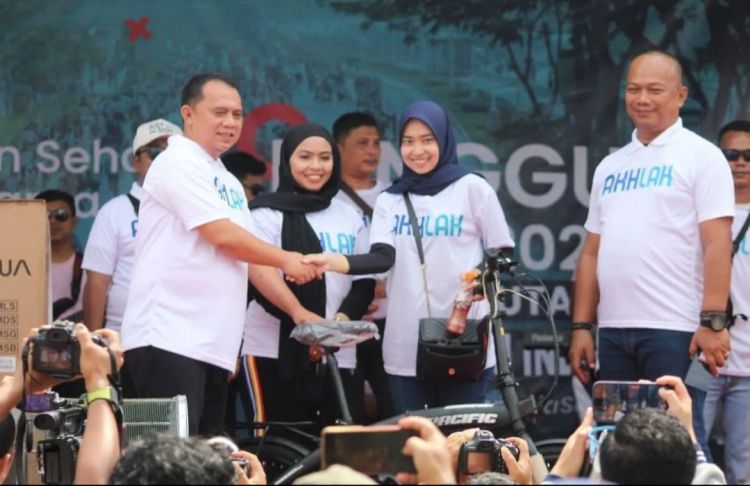Masyarakat Labuhanbatu Meriahkan Event Jalan Sehat Bersama BUMN