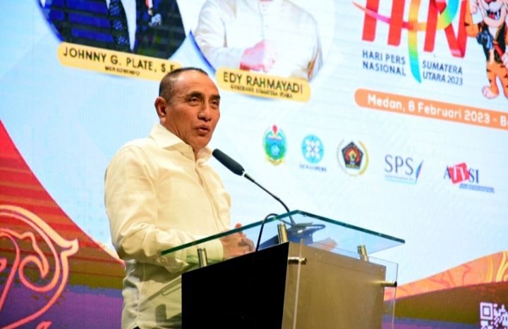 Gubsu Edy Rahmayadi Sebut Jamin Kebebasan Pers di Sumut