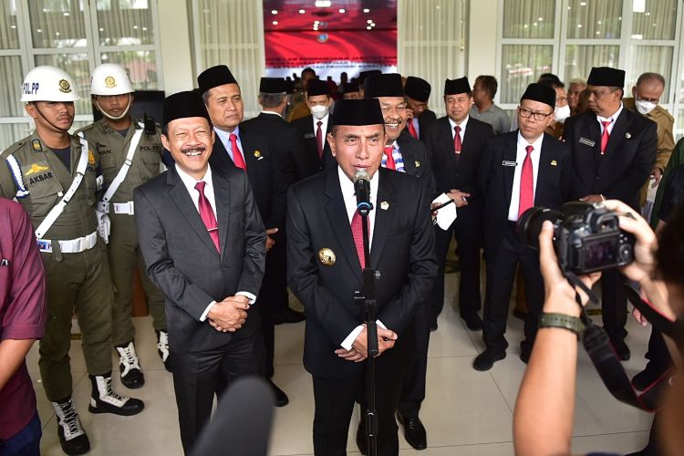 Lantik Tujuh Pejabat Eselon II Pemprov Sumut, Edy Rahmayadi Tekankan 3 Pesan