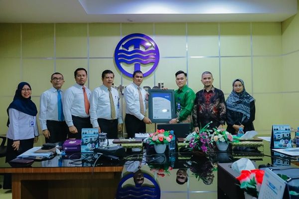 Perumda Tirtanadi Raih Sertifikat ISO 9001 - 2015
