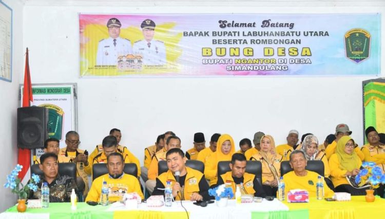 Bupati Labura Laksanakan Bung Desa Tahap 12