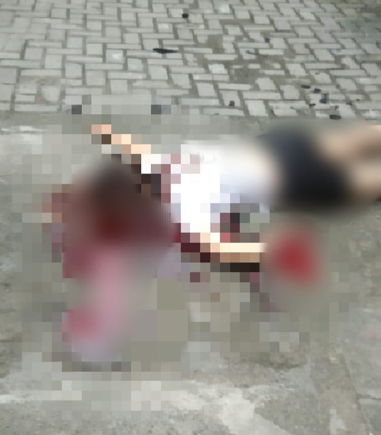 Seorang Wanita Diduga Bunuh Diri Lompat dari Lantai III Ruko