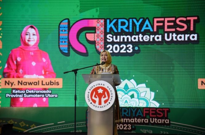 Dekranasda Ajak Masyarakat Bangga dan Beli Produk UMKM Sumut