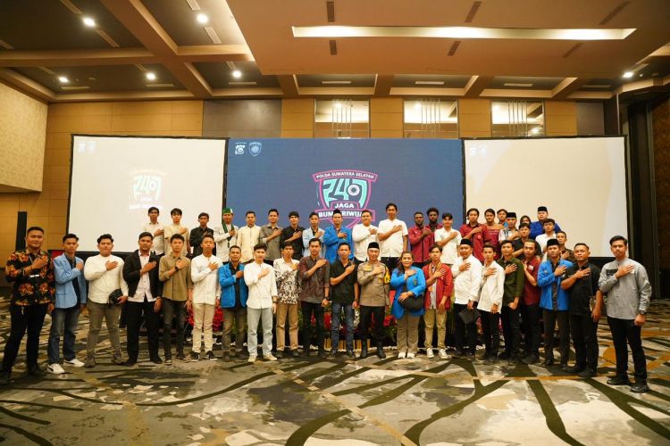 Kapolda Sumsel Bukber OKP dan Mahasiswa, Tekankan Kemitraan Strategis Jaga Kamtibmas