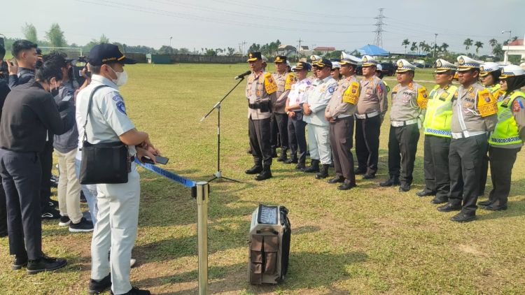 Wakapoldasu Minta Personil Kedepankan Pendekatan Preventif selama Ops Keselamatan Toba 2023