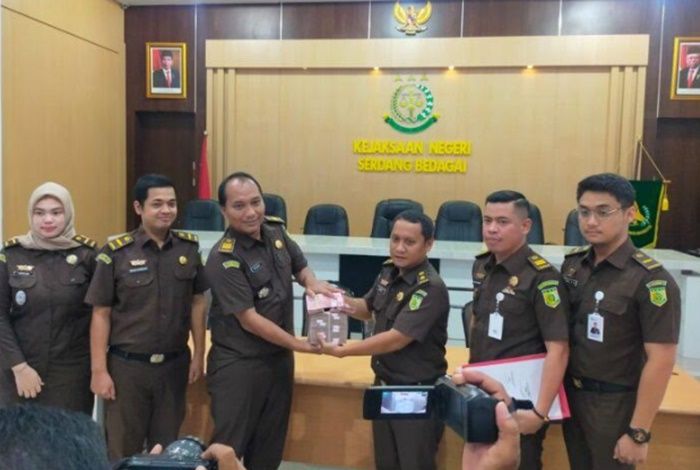 Kejari Sergai Kembalikan Uang Negara Rp 287 Juta Terkait Korupsi Dana Hibah di KPU
