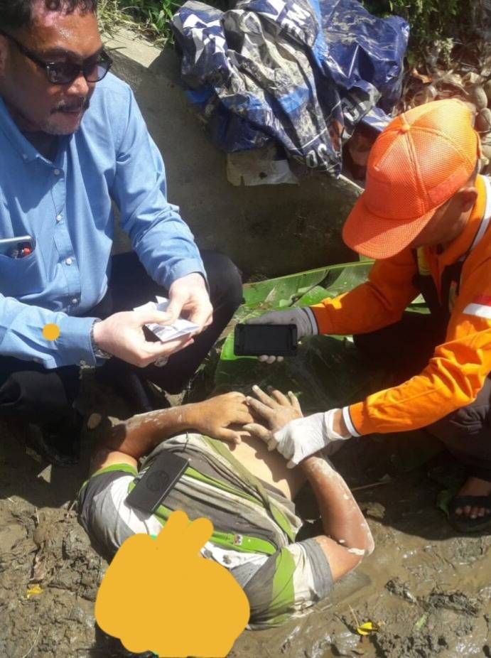 Gak Bisa Berenang Terjung ke Sungai, Tiga Hari Hanyut Sopir Truk Ditemukan Tewas Tanpa Celana
