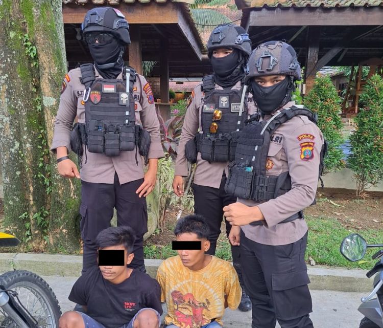 Terima Laporan Lewat Tiktok, PRC Polda Sumut Tangkap 2 Pelaku Curanmor