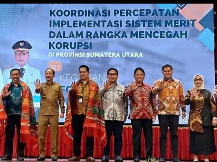 Wakil Bupati Menghadiri Rapat Koordinasi Percepatan Implementasi Sistem Merit