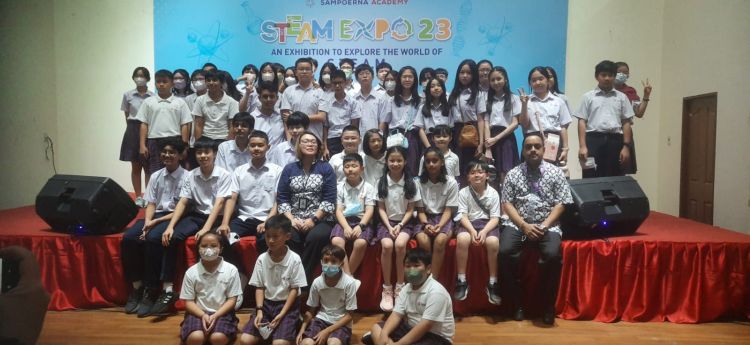 Kembali Hadir, STEAM Expo Tampilkan 20 Karya Inovatif Siswa Sampoerna Academy Medan